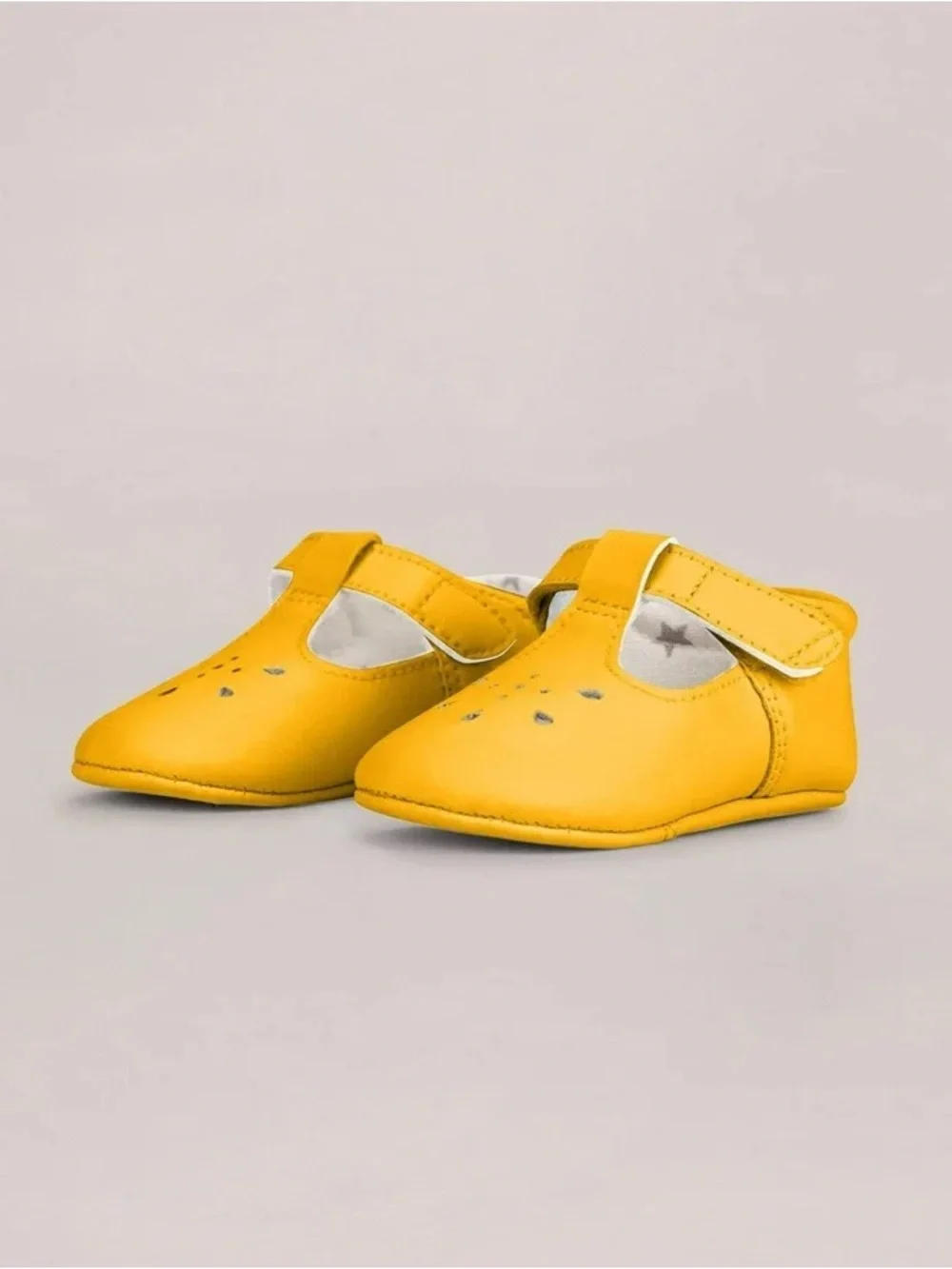 Jujube Eco Steps Mary Janes in Sunflower Yellow